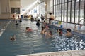 Swimming lessons New York USA Royalty Free Stock Photo