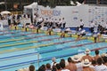 Swimming meeting, Paris.