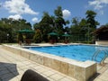 Swimming poll in villa resort at tangkiling kalimantan tengah