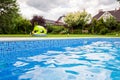 Swimming pool at the backyard of a private villa