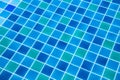 Swimming pool bottom caustics ripple