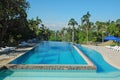 Swimming pool at CCF Mount Makiling Recreation Center in Santo Tomas, Batangas, Philippines