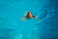 Swimming pool. Child swimmingpool. Kids summer holiday. Summertime attractions. Royalty Free Stock Photo