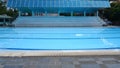 Swimming pool with clean water Royalty Free Stock Photo