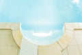 Swimming pool with clean water Royalty Free Stock Photo