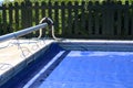 Swimming pool cover Royalty Free Stock Photo