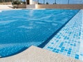 Swimming pool cover Royalty Free Stock Photo