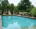 Swimming pool at dumbarton oaks