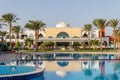 Swimming pool in Egyptian hotel SUNRISE Garden Palace Resort in Hurghada