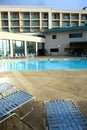 Swimming pool in hotel Royalty Free Stock Photo