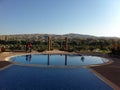 Swimming pool in hotel in cappadokia - turkey