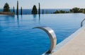 Swimming pool in hotel resort Royalty Free Stock Photo