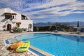 Swimming pool at the Kassiopi Resort in Cofu Islrand