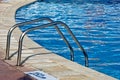 Swimming pool ladder Royalty Free Stock Photo