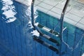 Swimming pool ladder Royalty Free Stock Photo