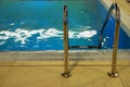 Swimming pool ladder at relax obiect