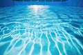 swimming pool lanes with clear blue water Royalty Free Stock Photo