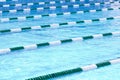 Swimming Pool Lanes Royalty Free Stock Photo