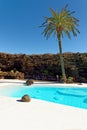 Swimming pool in the lava cave - Lanzarote - Spain