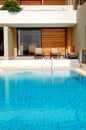 Swimming pool at luxury villa