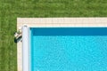 Swimming Pool Maintenance Skimmer Filter Cleaning Royalty Free Stock Photo