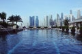 Swimming pool of Mandarin Oriental