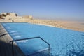 Swimming pool, Negev desert. Royalty Free Stock Photo