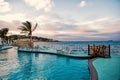 Swimming pool and panoramic sea view in Philipsburg, Sint Maarten