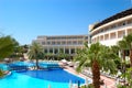 Swimming pool at popular hotel Royalty Free Stock Photo