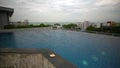 Swimming pool on the roof of the condo