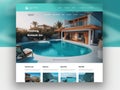 Swimming pool sales website