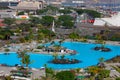 The swimming pool in Santa Cruz Royalty Free Stock Photo