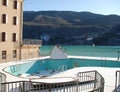 Swimming Pool in Snow