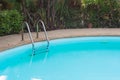 Swimming pool with stai Royalty Free Stock Photo
