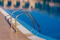 Swimming Pool Stairs Royalty Free Stock Photo