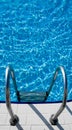 Swimming pool steps Royalty Free Stock Photo