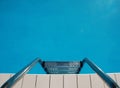 Swimming Pool Steps Without Shadows Royalty Free Stock Photo