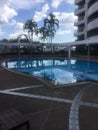 Swimming pool in the tropics