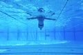 Swimming pool underwater Royalty Free Stock Photo
