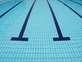 Swimming Pool Underwater Lane water surface Sport outdoor Royalty Free Stock Photo