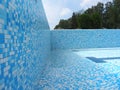 Swimming pool without water Royalty Free Stock Photo