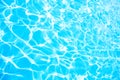 Swimming pool water background Royalty Free Stock Photo