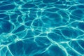 Swimming pool water sun reflection background. Ripple Water. Royalty Free Stock Photo