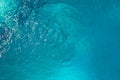 Swimming pool water surface with ripples. Sport swimming facility. Breezy swimming pool with current Royalty Free Stock Photo
