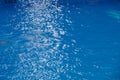 Swimming pool water surface Royalty Free Stock Photo