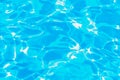 Swimming pool water surface with sparkling light reflections Royalty Free Stock Photo