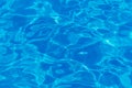 Swimming pool water surface with sparkling light reflections Royalty Free Stock Photo