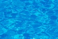 Swimming pool water surface with sparkling light reflections Royalty Free Stock Photo