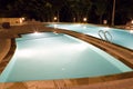 Swimming Pools at Night