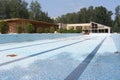 Swimming pools are soon ready Royalty Free Stock Photo
